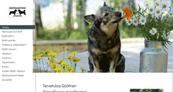 Desktop Screenshot of lansigootanmaanpystykorvat.com